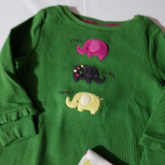 Gymboree Merry and Bright NWT 6-12 month leggings, shirt outfit. Located A16 - Picture 3 of 3